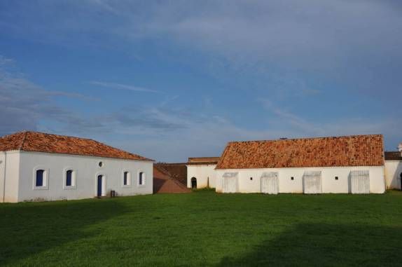 Dentro da Fortaleza de São José, em Macapá - AP